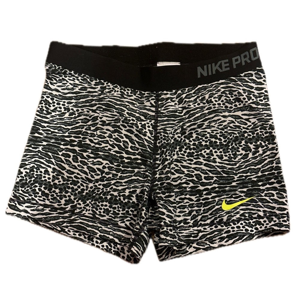Nike Pro Animal Print Shorts
